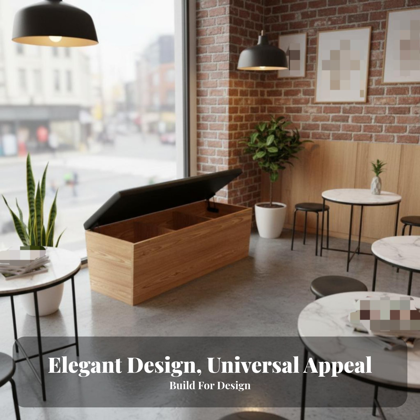 Commercial Kitchen Small Space - Backless Dining Bench Small Space suitable