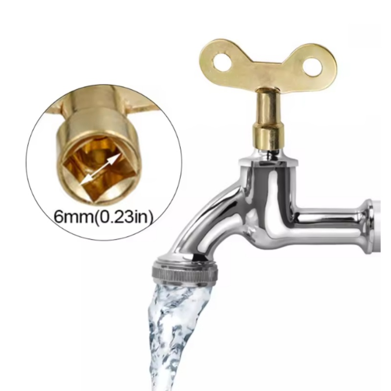 Commercial Kitchen Taps - 2/4/10pcs Plumbing Hole Faucet Key Radiator