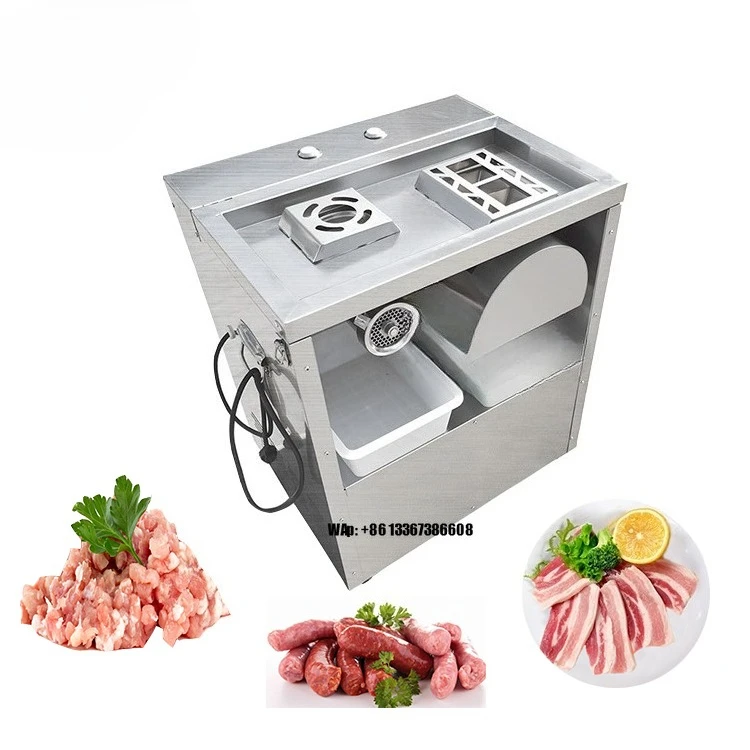 Meat Slicer Machine - Multifunctional Fresh Meat Shredder Automatic Sausage