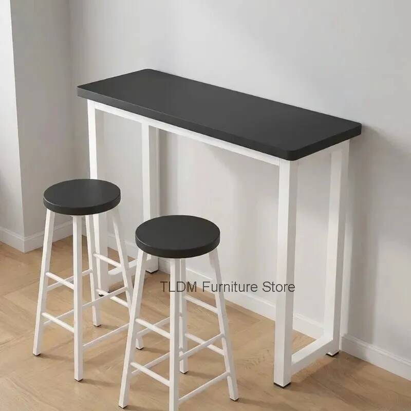 Commercial Kitchen Small Space - Compact Bar Table Set High Foot