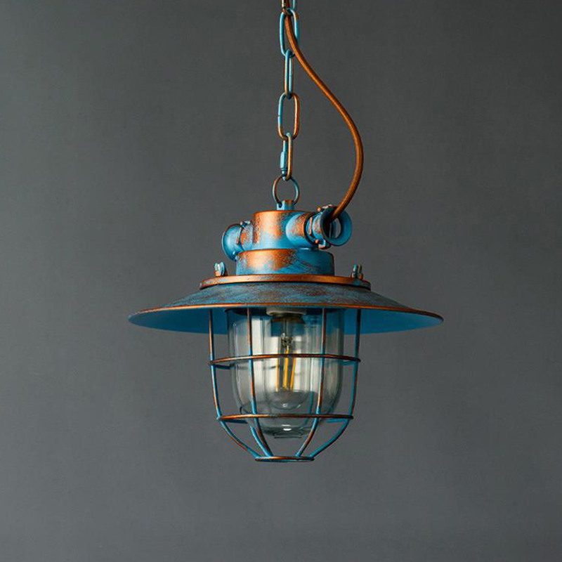 Commercial Kitchen Light - Vintage Glass Chandelier Loft American Waterproof