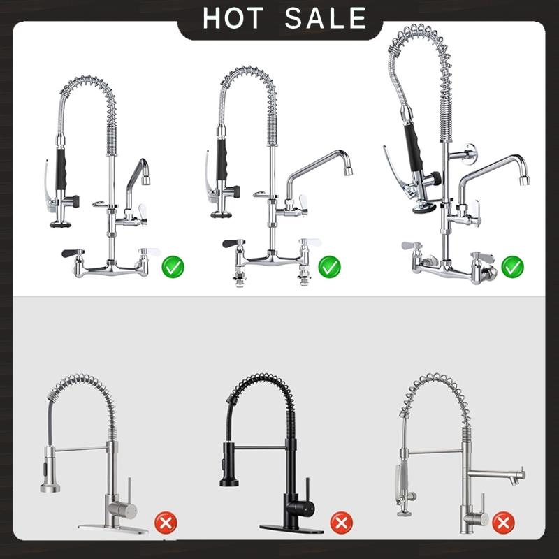 Commercial Kitchen Sprayer - 24-Hour Delivery Dish Rinser Faucet Sprayer
