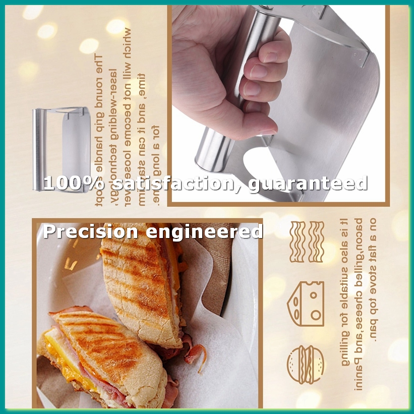 Commercial Kitchen And - Kitchen Stainless Steel Steak Weight/Bacon with