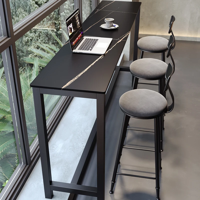 Commercial Kitchen Tile - Nordic Balcony Bar Tables Saloon Kitchen