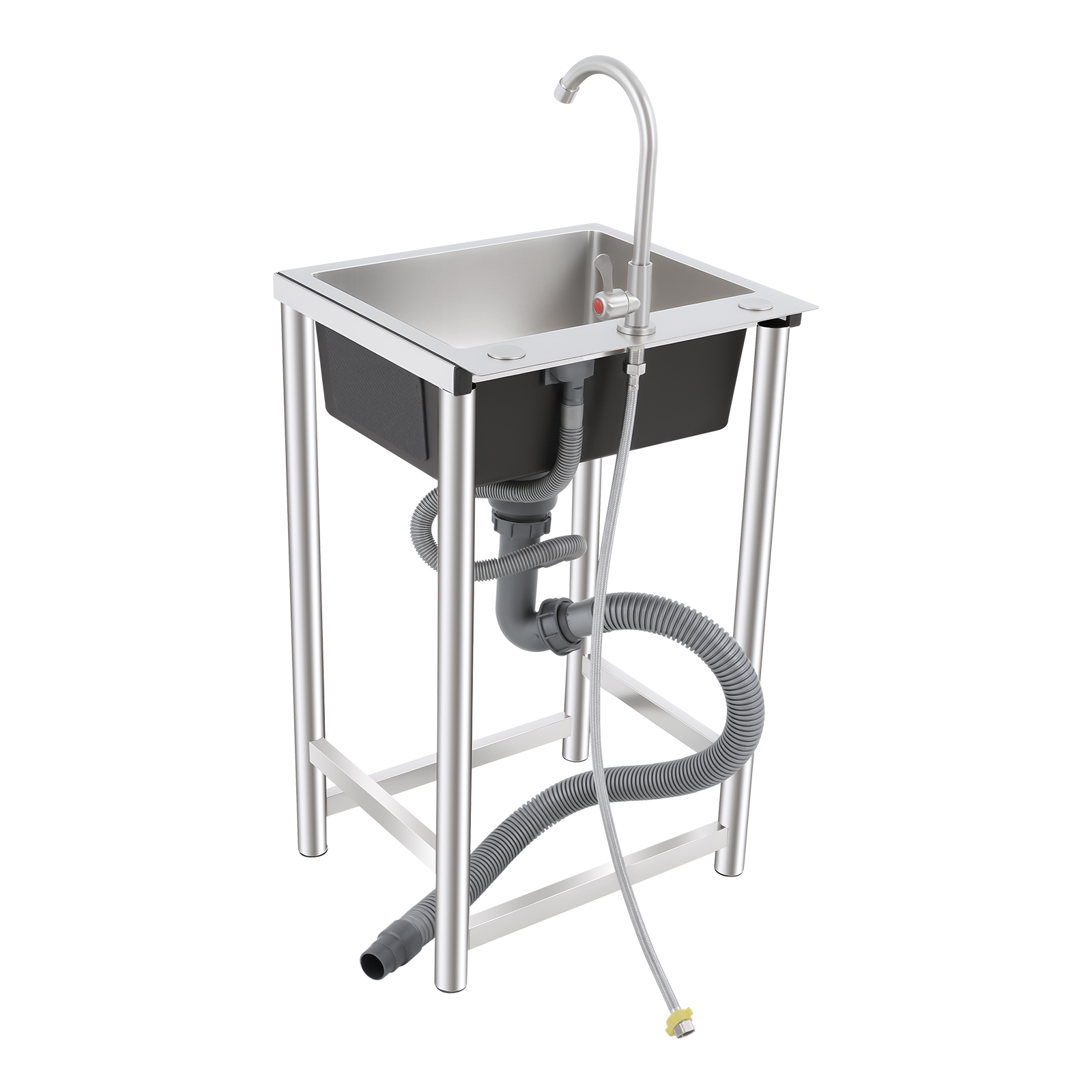 Commercial Kitchen Taps - Kitchen Sink, Stainless Steel Commercial Sink