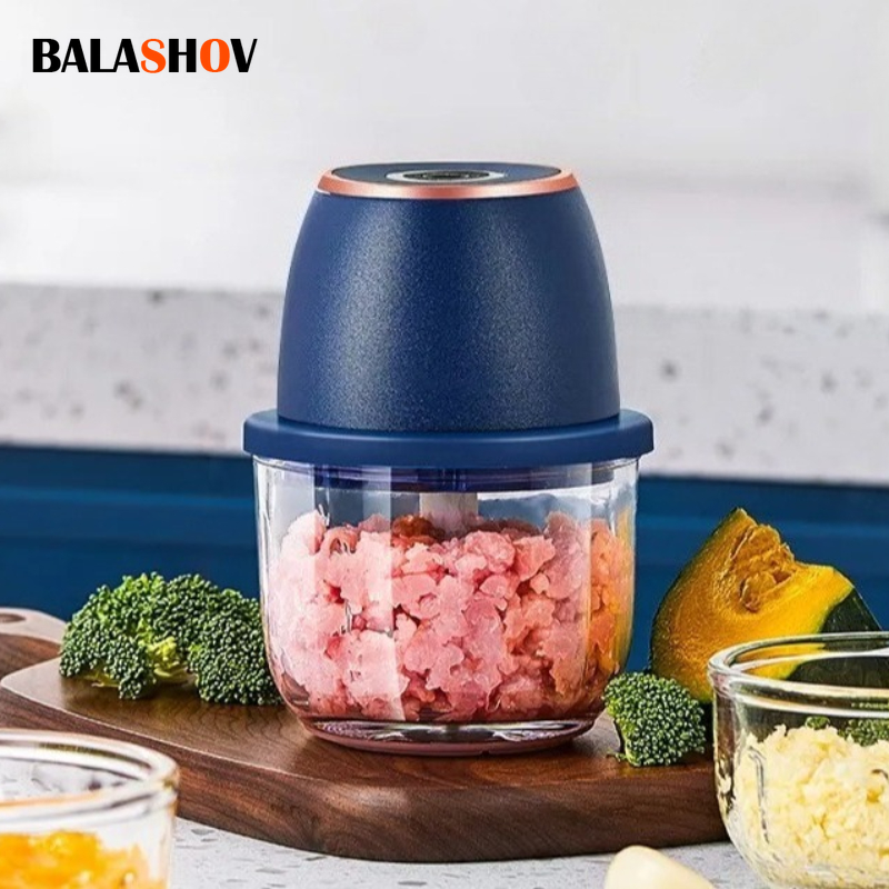 Meat Slicer Machine - 350ML Electric Meat Grinders Food Crusher