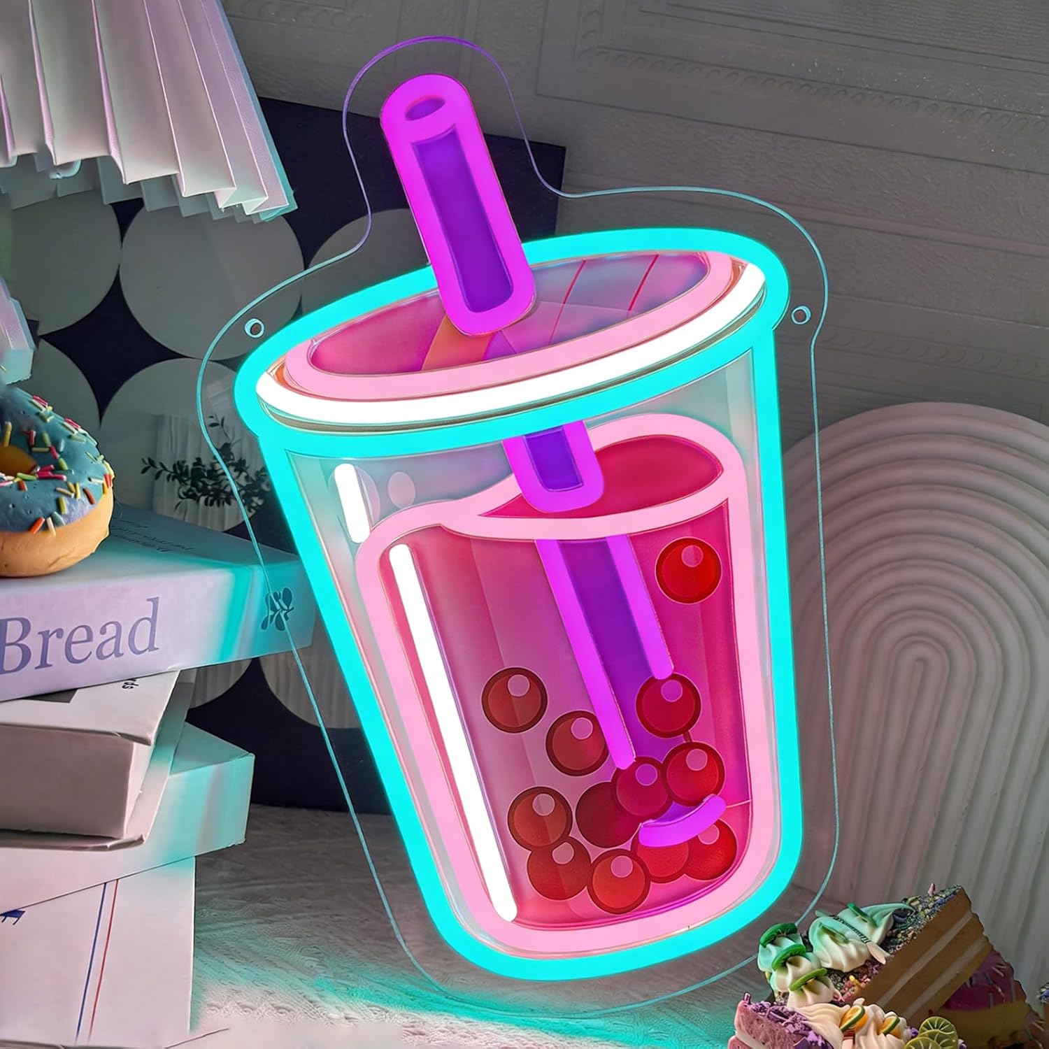 Commercial Kitchen Light - Bubble Tea Neon Sign USB Powered