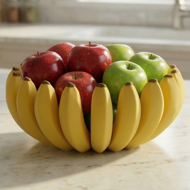 Unique Banana Shaped Fruit Bow - огляд і ціна Commercial Kitchen Prep Table
