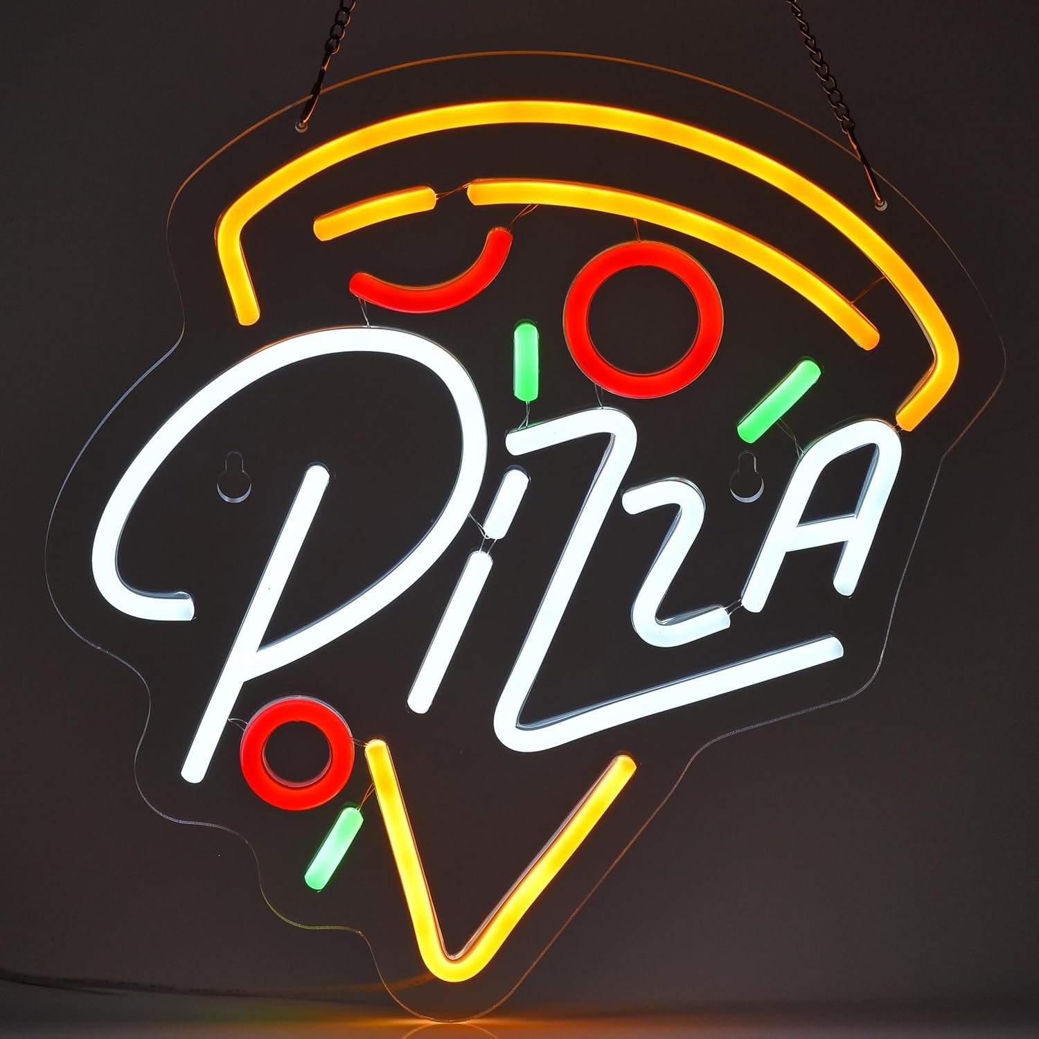 Pizza Slice Neon Sign USB Dimm - огляд і ціна Commercial Kitchen Light