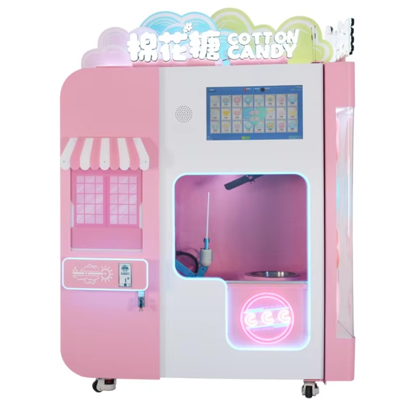 Commercial Pink Sugar Cotton C - огляд і ціна Candy Floss Machine Commercial
