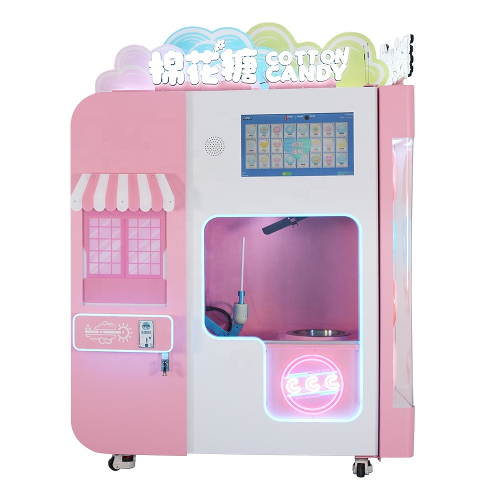 Commercial Pink Sugar Cotton C - огляд і ціна Candy Floss Machine Commercial