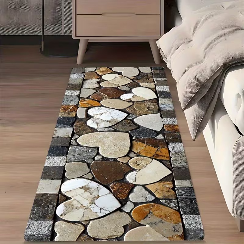 Modern Kitchen Runner Rug Ston - огляд і ціна Commercial Kitchen Tile