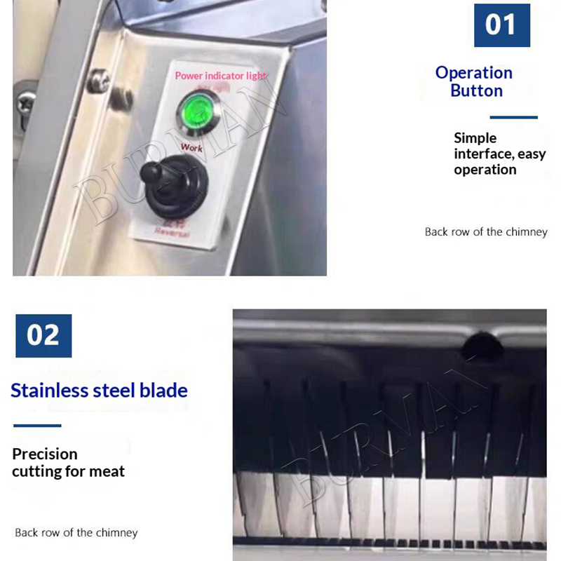 Automatic Stainless Steel Baco - огляд і ціна Meat Slicer Machine