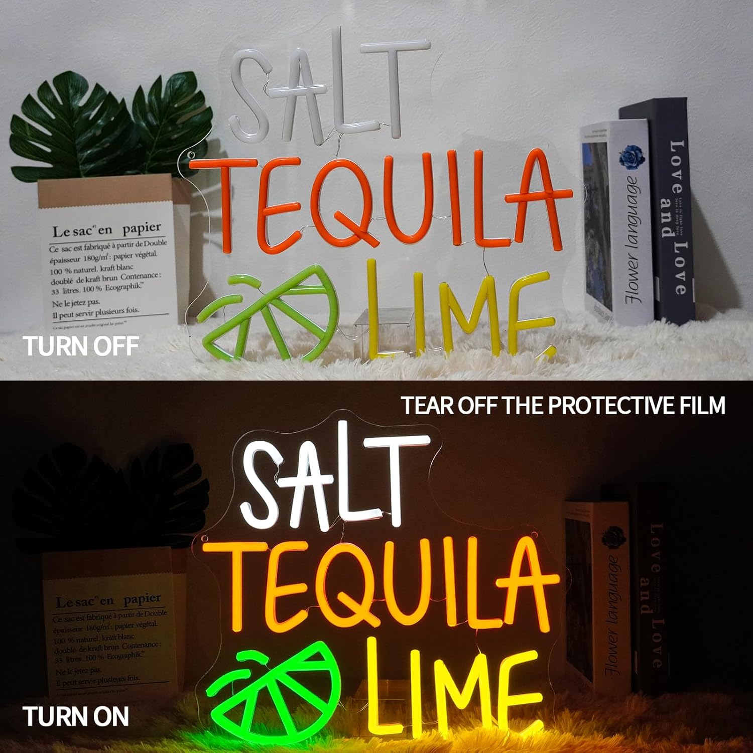Salt Tequila Lime Neon Sign Le - огляд і ціна Commercial Kitchen Light