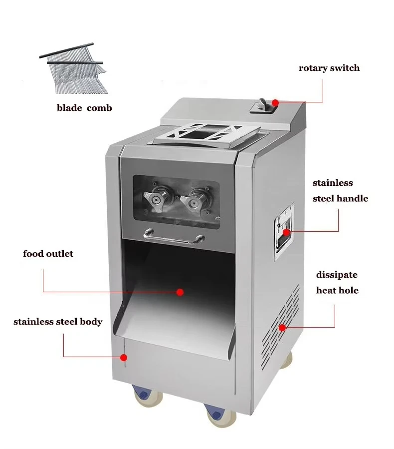Commercial Stainless Steel Mea - огляд і ціна Meat Slicer Machine