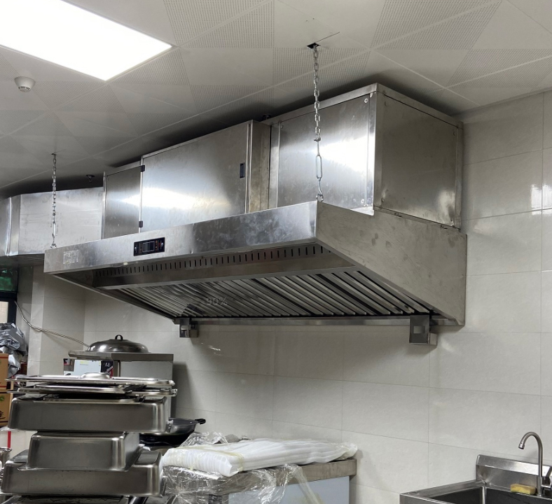 Kitchen Exhaust Hood with ESP  - огляд і ціна Commercial Kitchen Exhaust Hood