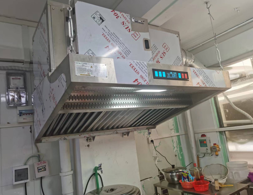Kitchen Exhaust Hood with ESP  - огляд і ціна Commercial Kitchen Exhaust Hood