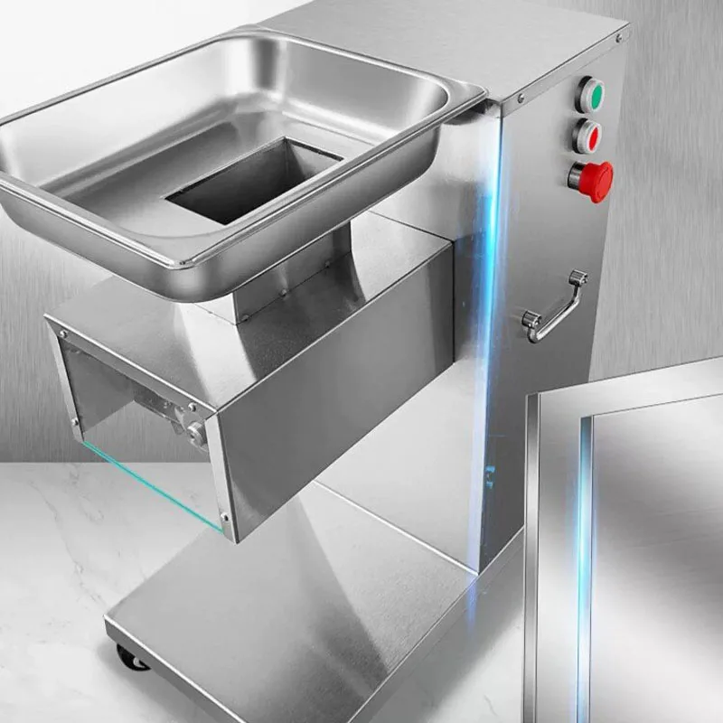 Vertical Mobile Commercial Mea - огляд і ціна Meat Slicer Machine