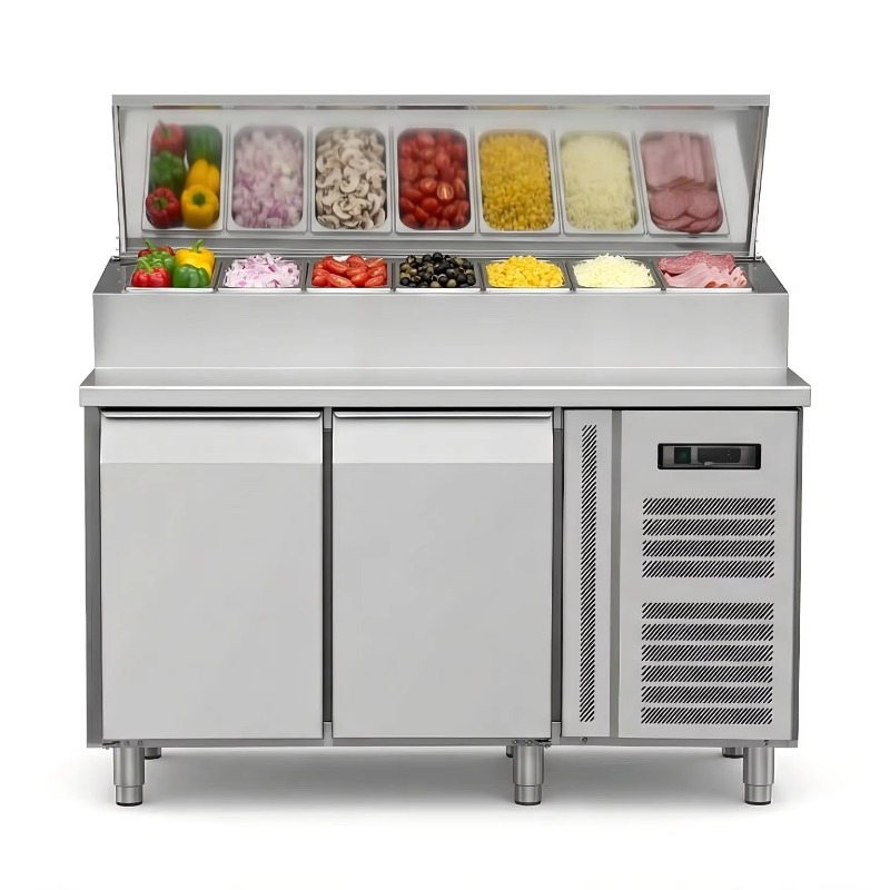 OEM Counter Fridge Sandwich Pr - огляд і ціна Commercial Kitchen Prep Table