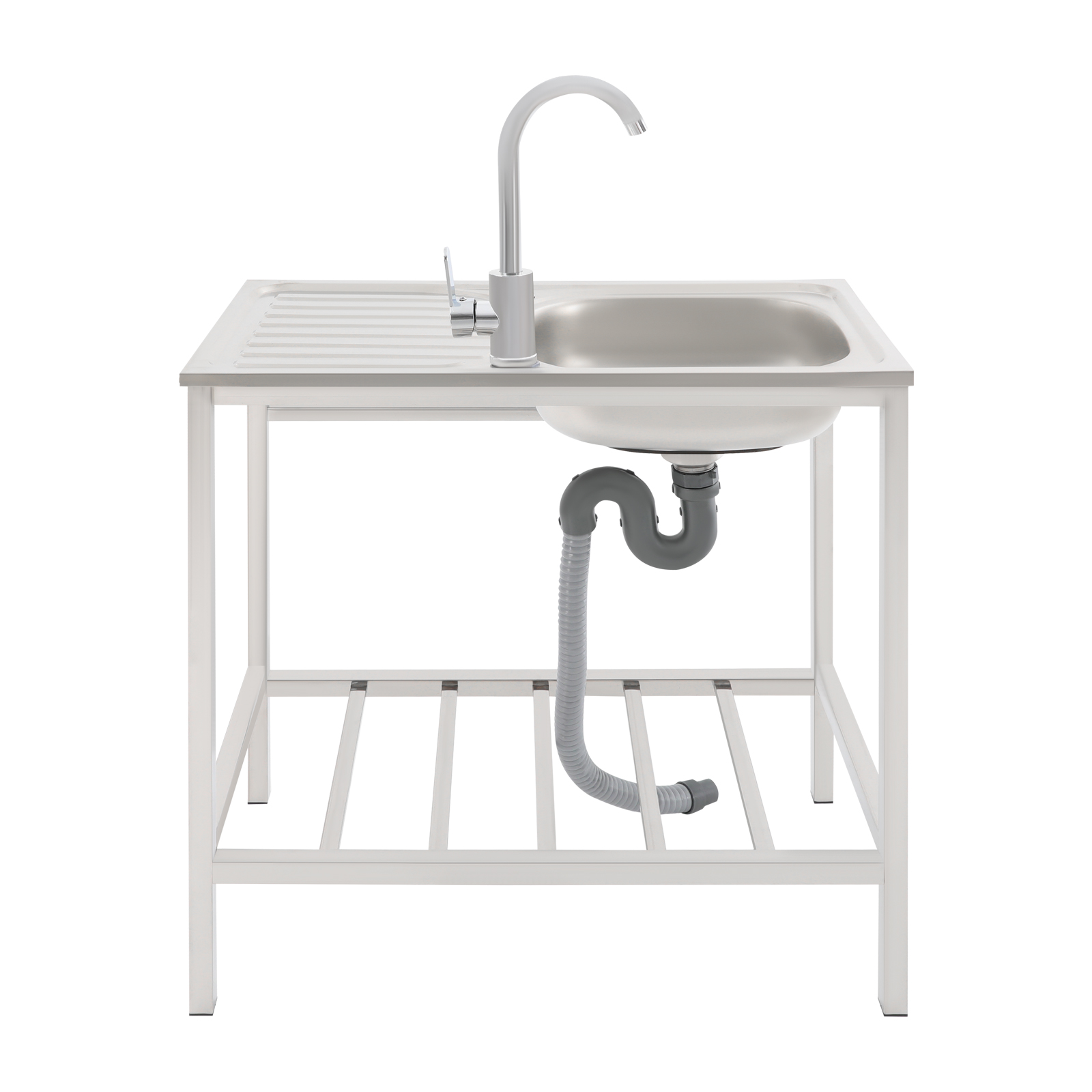 75*40*75cm Commercial Sink wit - огляд і ціна Commercial Kitchen Taps