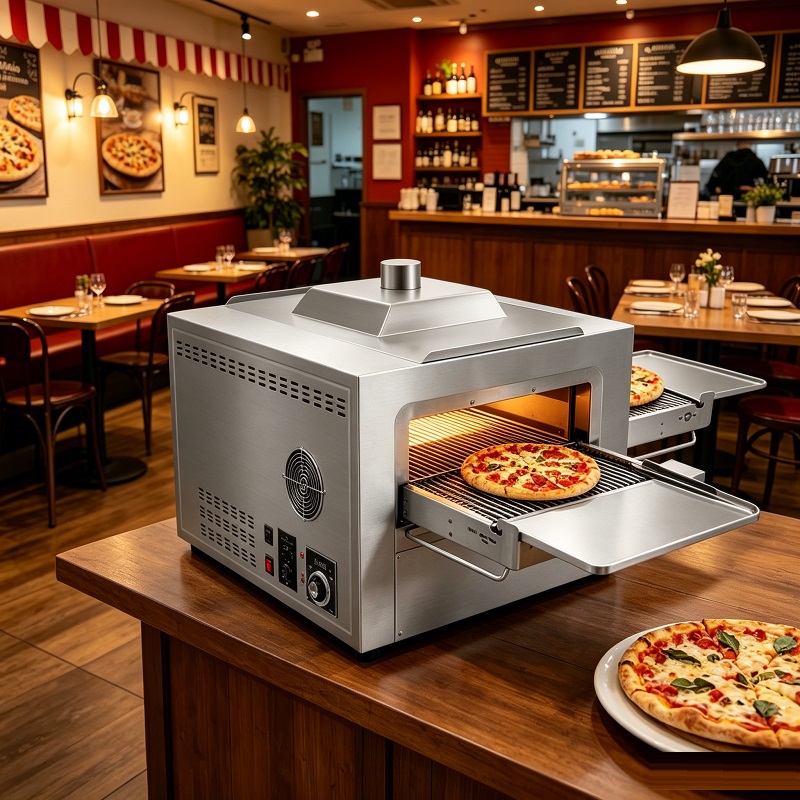Multi Energy Supported Conveyo - огляд і ціна Pizza Conveyor Oven