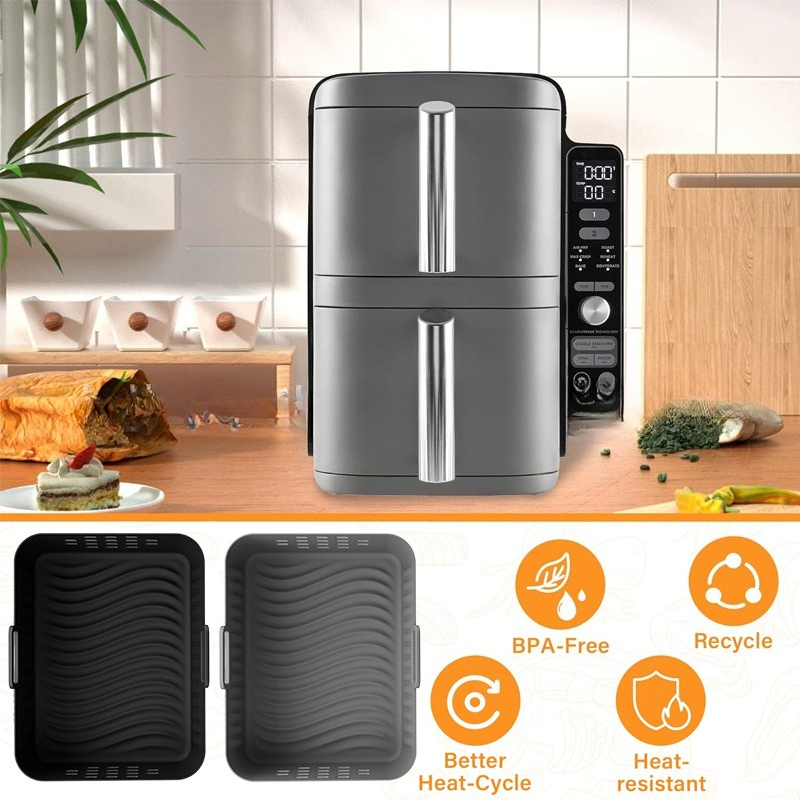 New Air Fryer Silicone Liners  - огляд і ціна Pizza Conveyor Oven