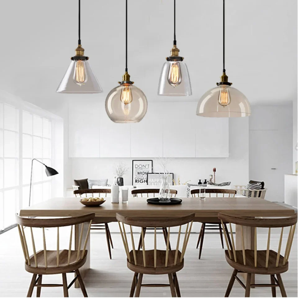 Nordic Retro Style Glass Penda - огляд і ціна Commercial Kitchen Light