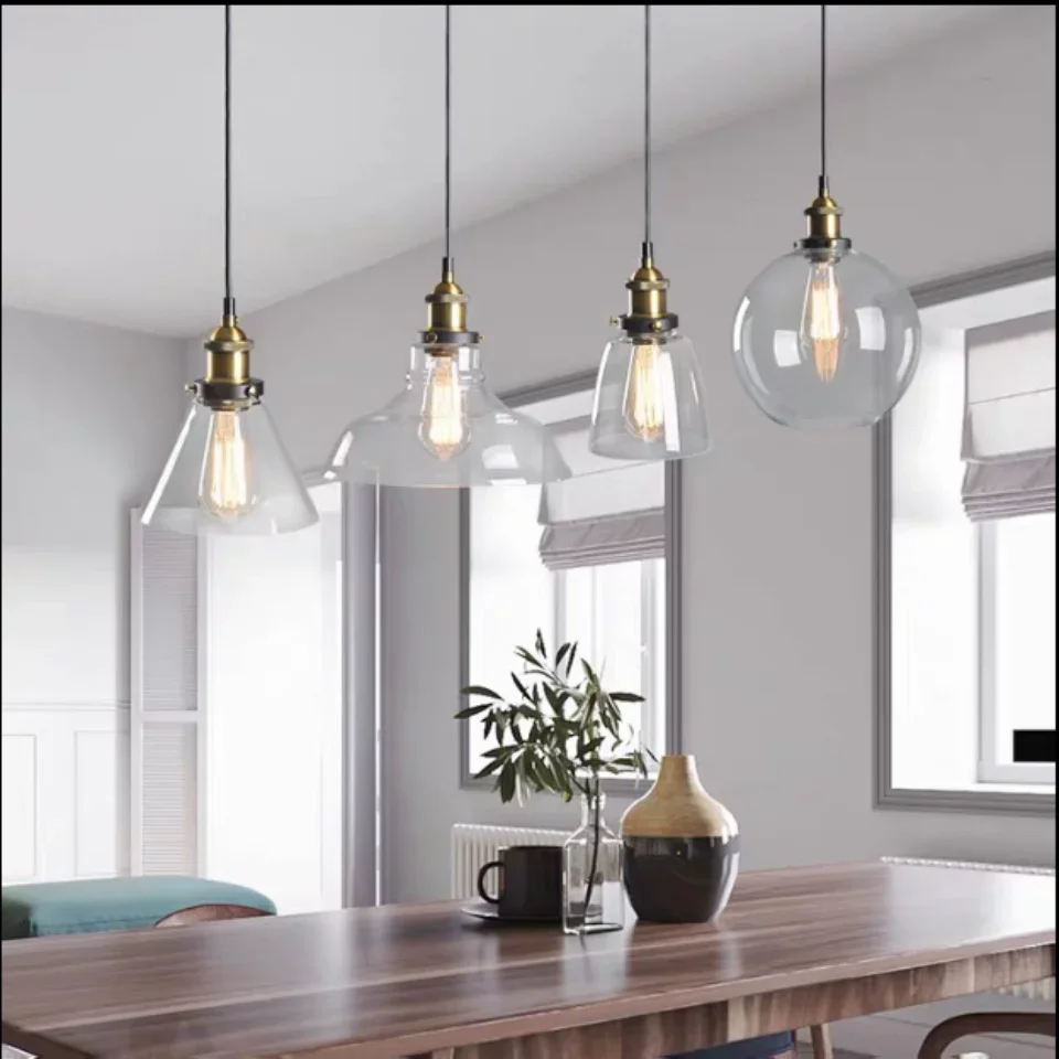 Nordic Retro Style Glass Penda - огляд і ціна Commercial Kitchen Light
