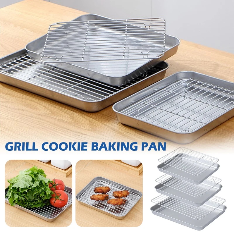 Stainless Steel Baking Tray Wi - огляд і ціна Pizza Conveyor Oven
