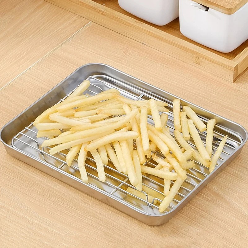 Stainless Steel Baking Tray Wi - огляд і ціна Pizza Conveyor Oven