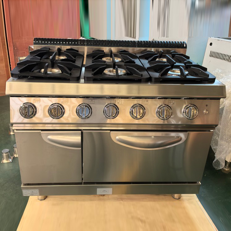 Commercial Gas Stove Stainless - огляд і ціна Commercial Kitchen And