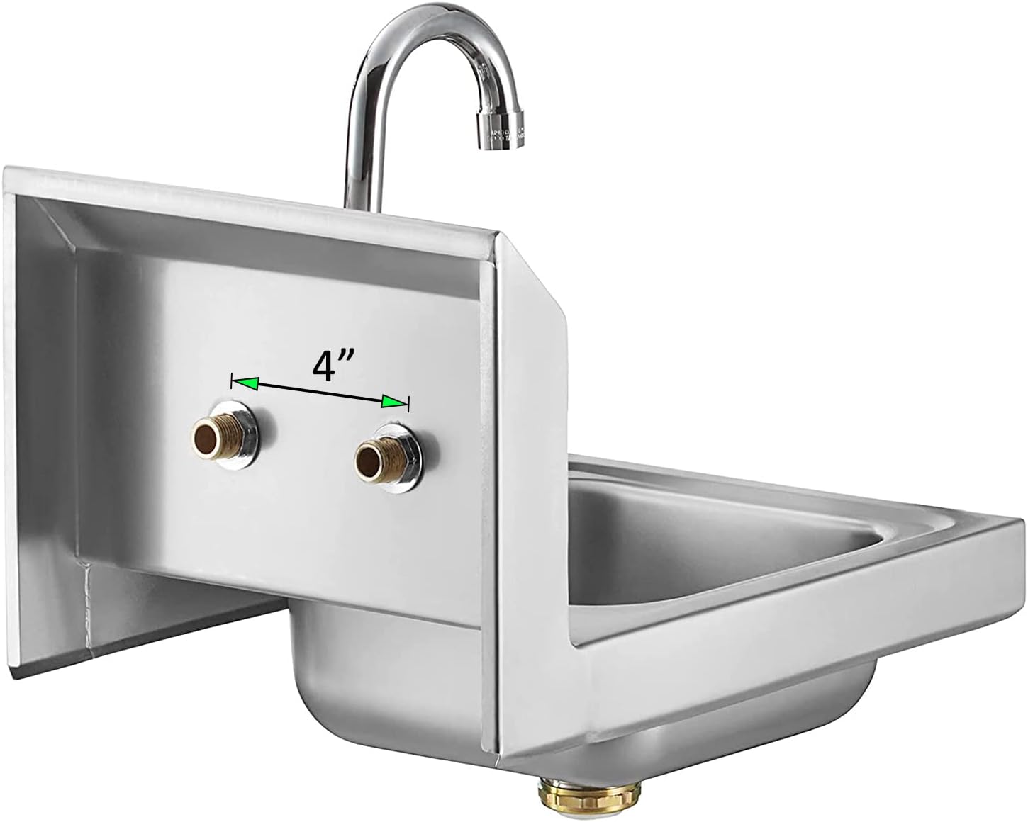 Commercial Wall Mount Hand Sin - огляд і ціна Commercial Kitchen Small Space