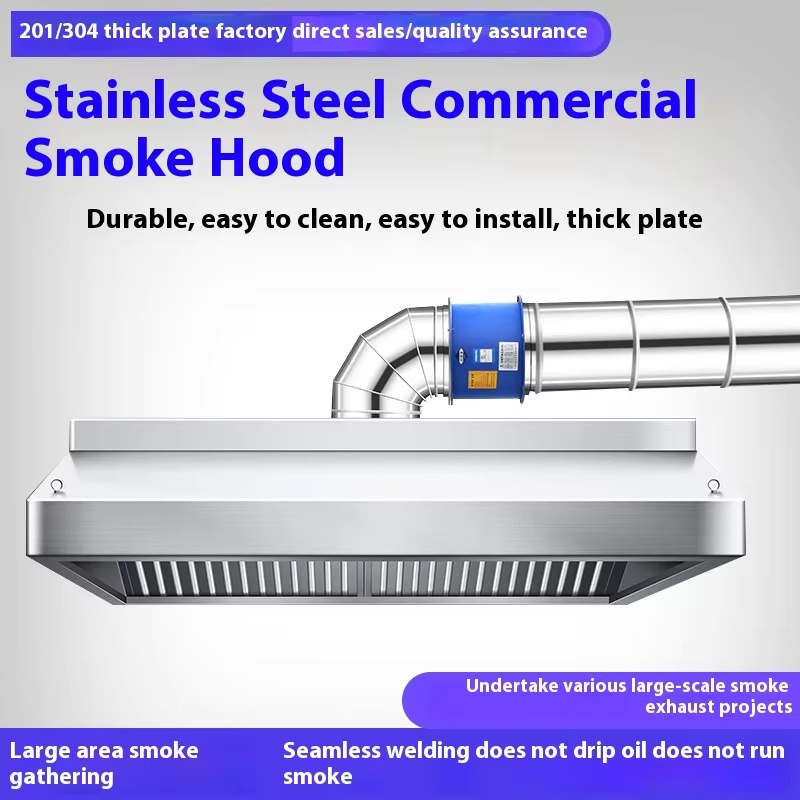 Commercial Kitchen Hood Thicke - огляд і ціна Commercial Kitchen Exhaust Hood