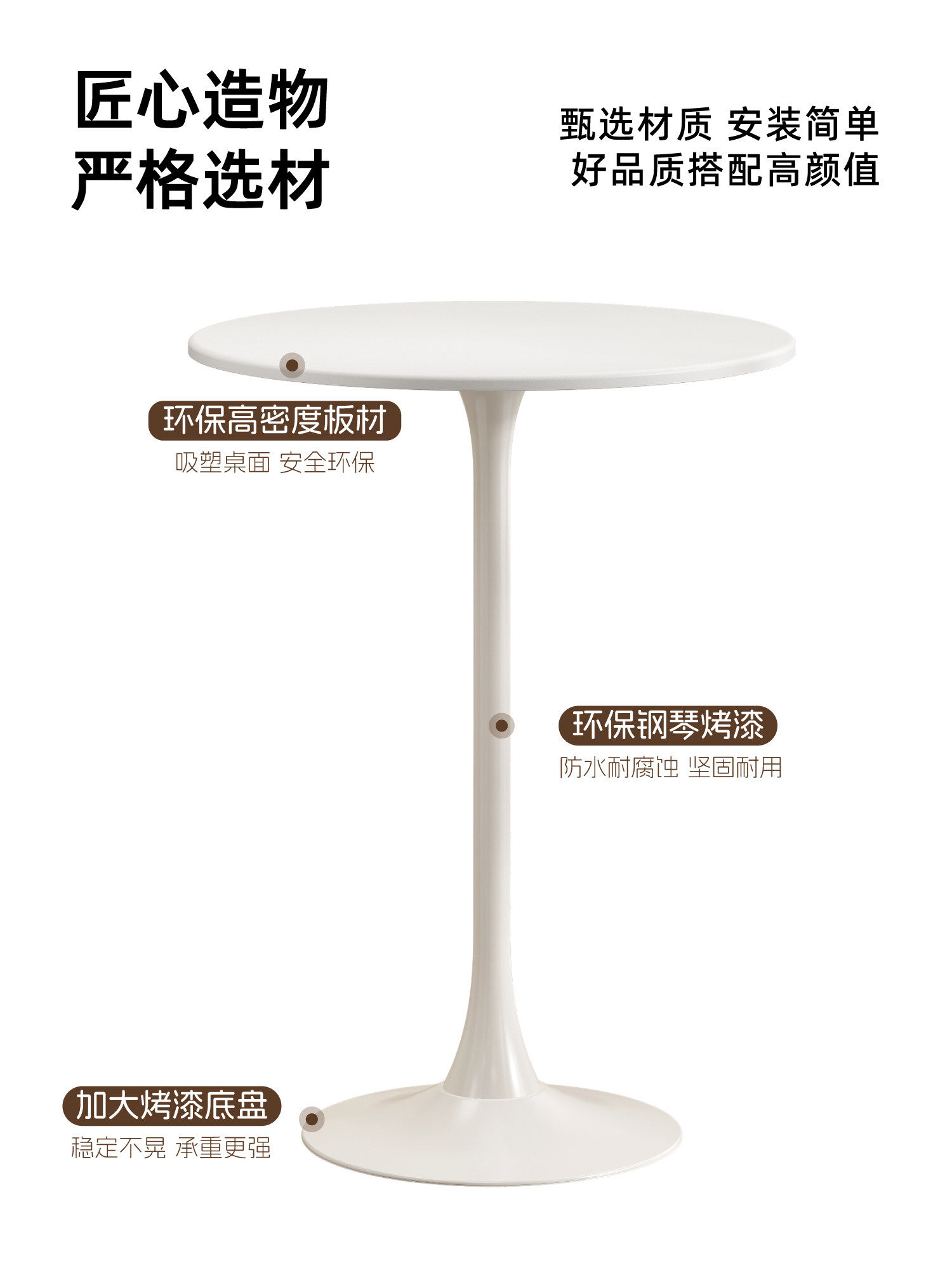 Modern Round Bar Table with Hi - огляд і ціна Commercial Kitchen Small Space