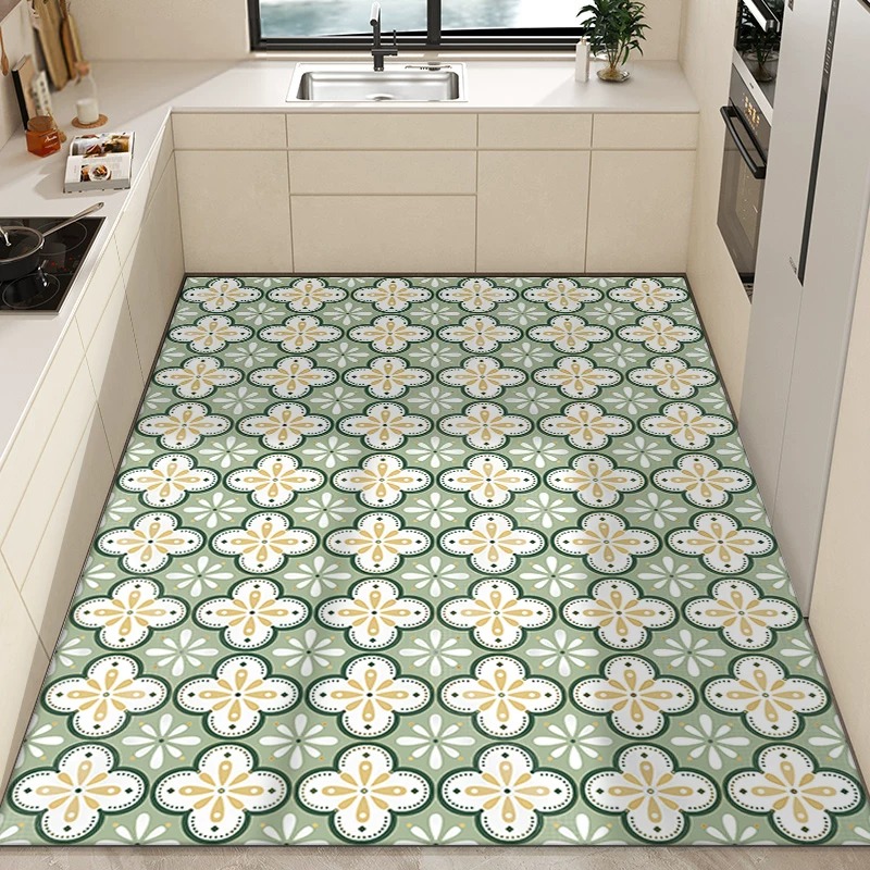 Kitchen Carpet PVC Waterproof  - огляд і ціна Commercial Kitchen Tile