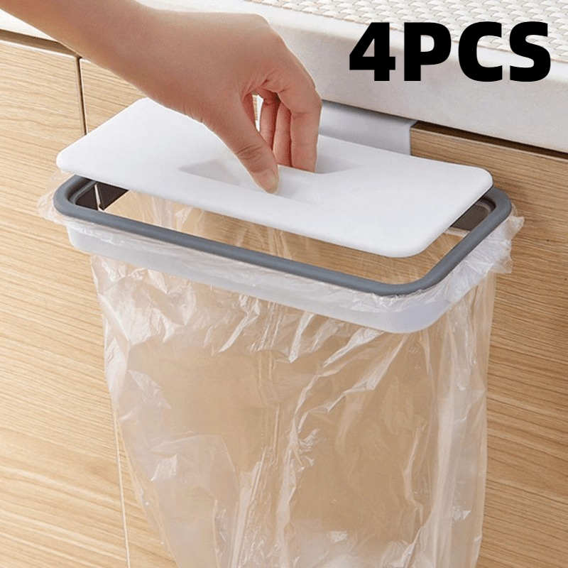 4pcs Hanging Garbage Rack Plas - огляд і ціна Commercial Kitchen Trash Can