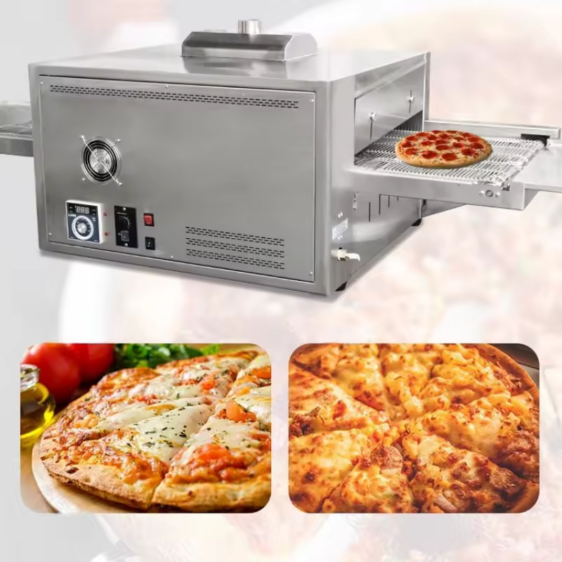 Commercial 12 Inches Bread Mak - огляд і ціна Pizza Conveyor Oven
