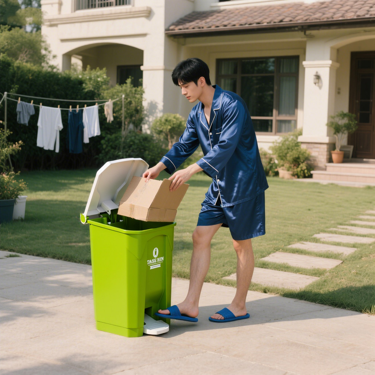 Large Outdoor Step Trash Can,  - огляд і ціна Commercial Kitchen Trash Can