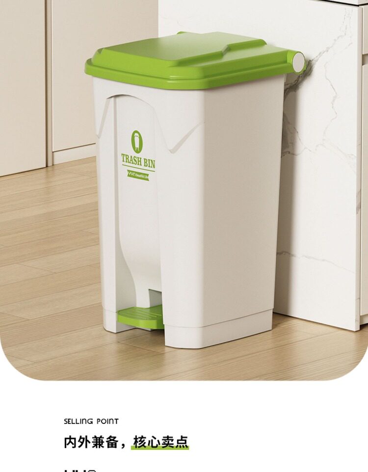 Large Outdoor Step Trash Can,  - огляд і ціна Commercial Kitchen Trash Can