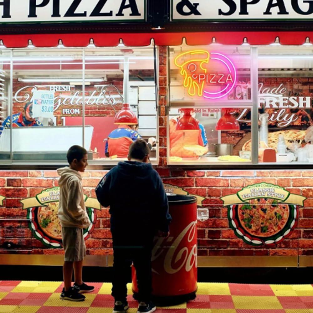 Pizza Slice Neon Sign Dimmable - огляд і ціна Commercial Kitchen Light