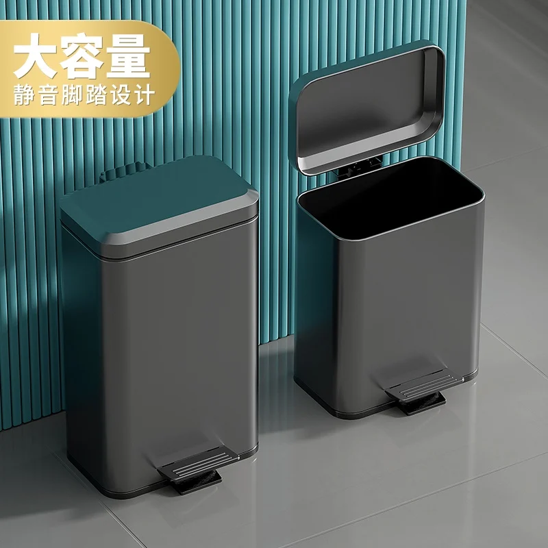 30 Liter Stainless Steel Foot  - огляд і ціна Commercial Kitchen Trash Can