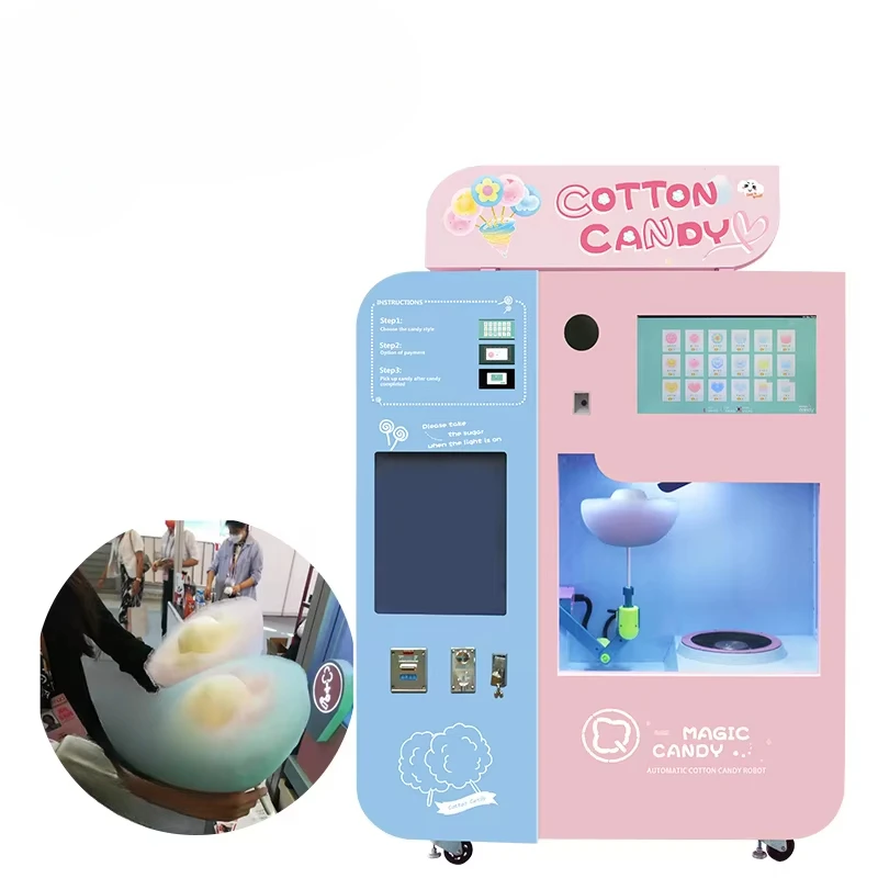 Customized Cotton Candy Vendin - огляд і ціна Candy Floss Machine Commercial
