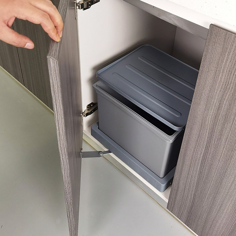 Cabinet Door Link Trash Can, U - огляд і ціна Commercial Kitchen Trash Can