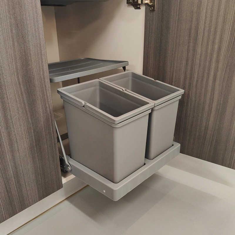 Cabinet Door Link Trash Can, U - огляд і ціна Commercial Kitchen Trash Can