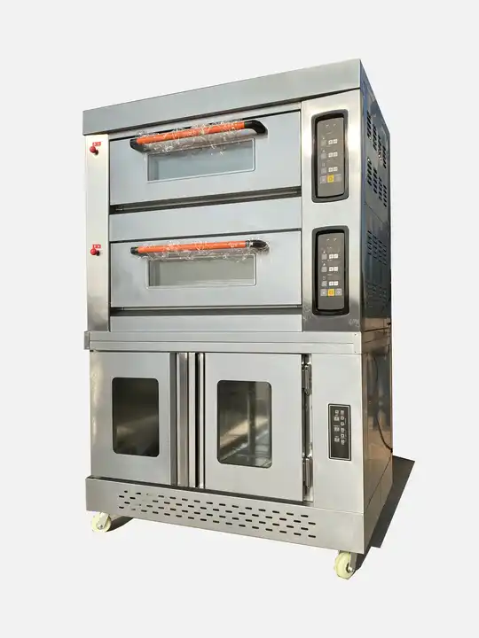 Commercial 1 2 Deck 2 4 Trays  - огляд і ціна Pizza Conveyor Oven