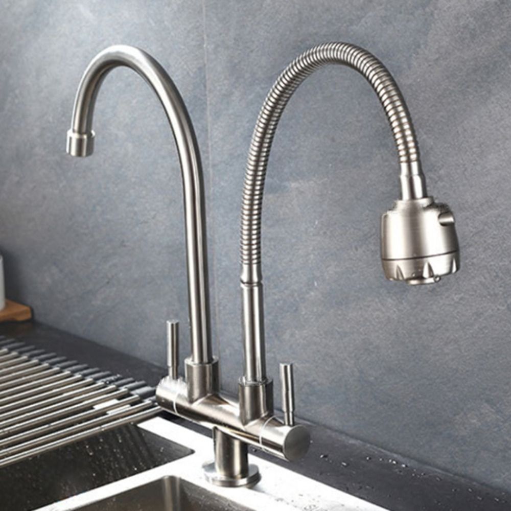 304 Stainless Steel Double Sin - огляд і ціна Commercial Kitchen Taps