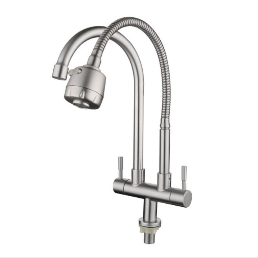 304 Stainless Steel Double Sin - огляд і ціна Commercial Kitchen Taps