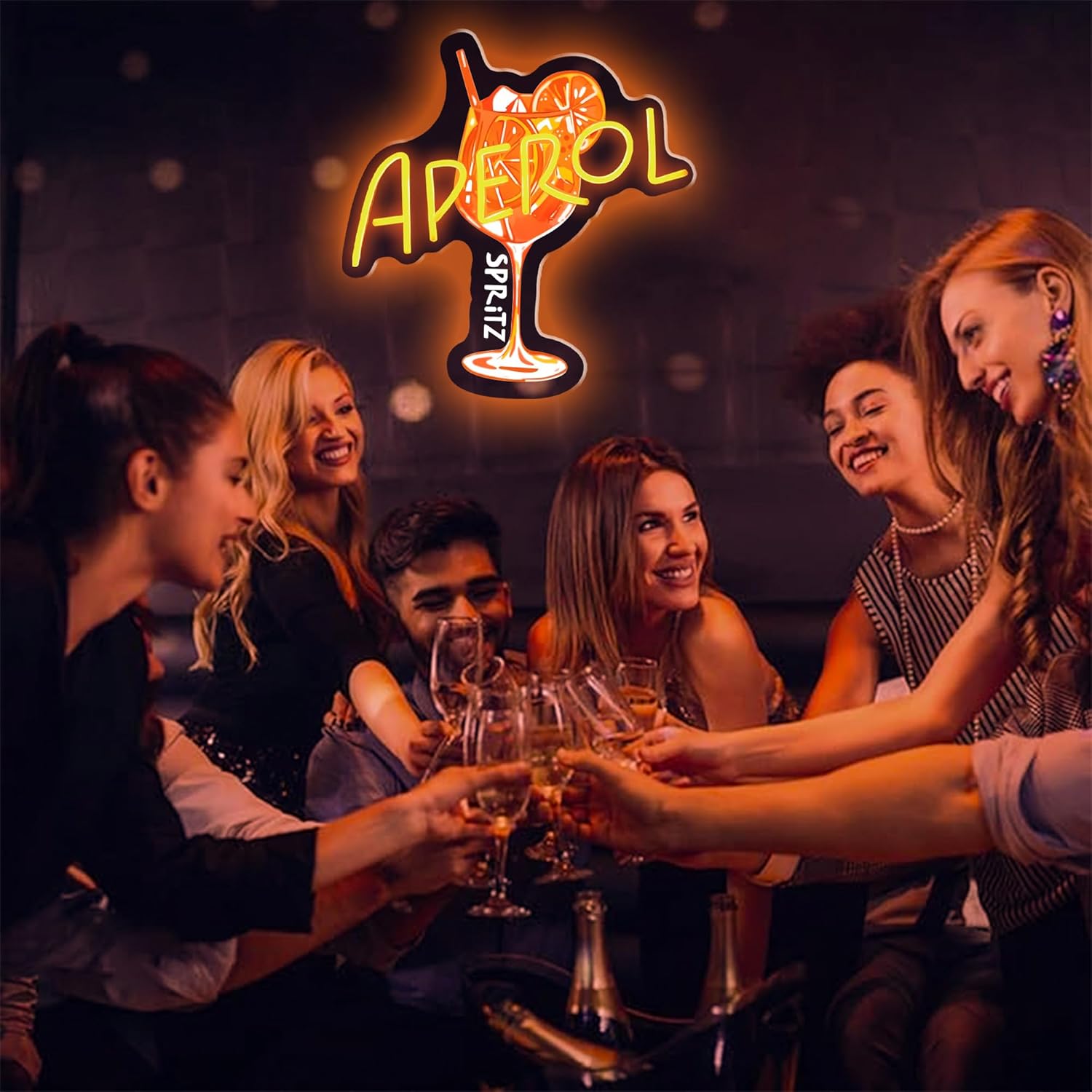 Aperol Spritz Neon Sign LED Co - огляд і ціна Commercial Kitchen Light