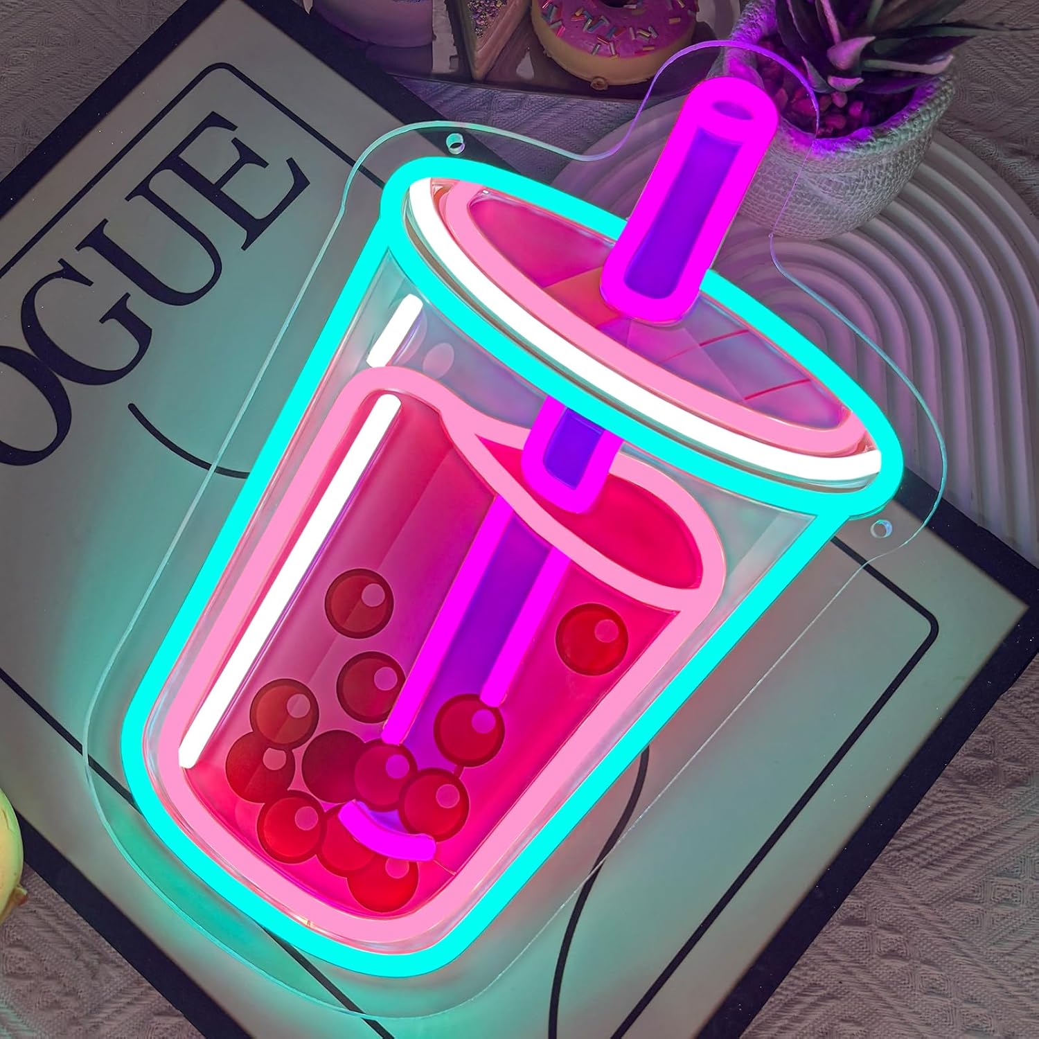 Bubble Tea Neon Sign USB Power - огляд і ціна Commercial Kitchen Light